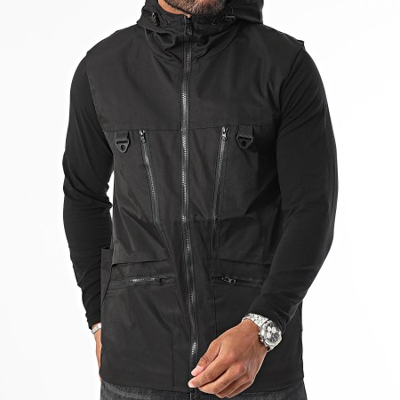 Classic Series - Veste Zippée Sans Manches Noir