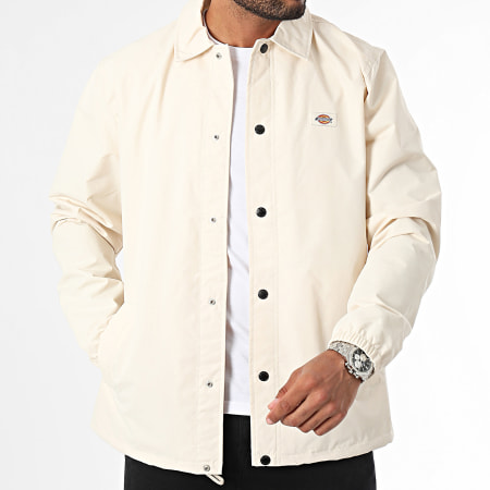 Dickies - Oakport Coach Jas A4XEW Licht Beige