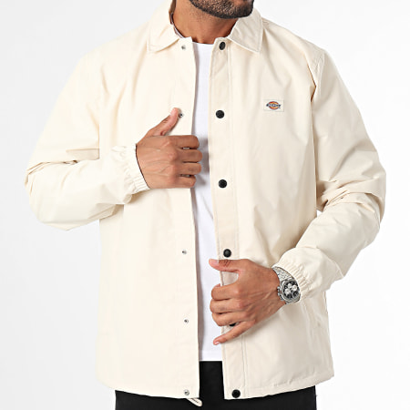 Dickies - Oakport Coach Jas A4XEW Licht Beige