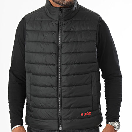 HUGO - Brentino 2431 Cappotto senza maniche 50517743 Nero