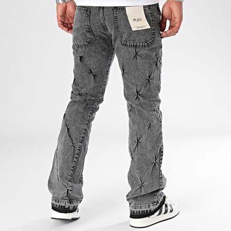 Ikao - Heide Grijs Flare Jeans