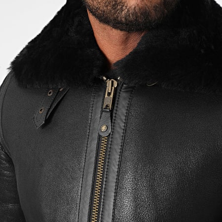 Schott NYC - LC1259 Giacca di pelle nera