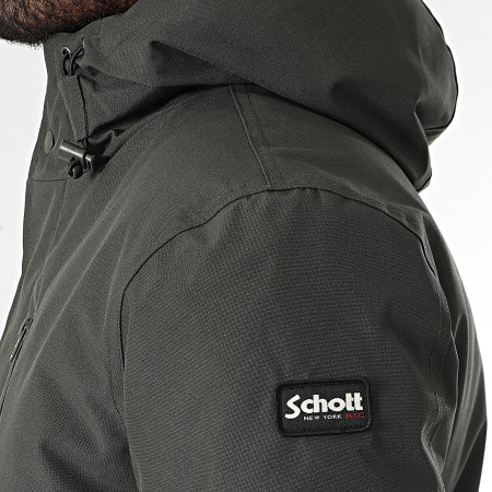 Schott NYC - Parka Fourrure M532 Vert Kaki