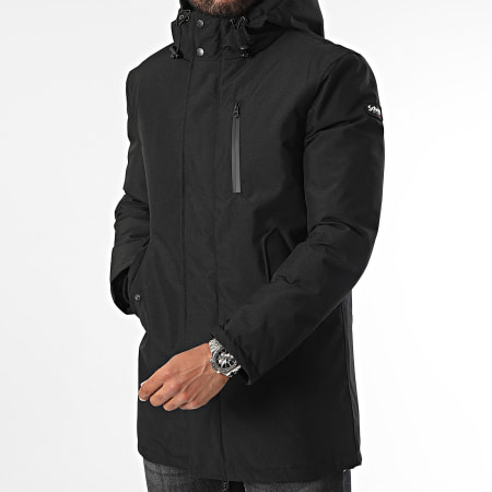 Schott NYC - M532 Zwart Bont Parka