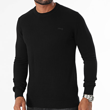 Schott NYC - Jersey Beal 1 Negro