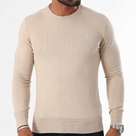 Schott NYC - Pull Beal 1 Beige