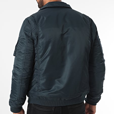 Schott NYC - Giacca bomber 210100RS blu navy