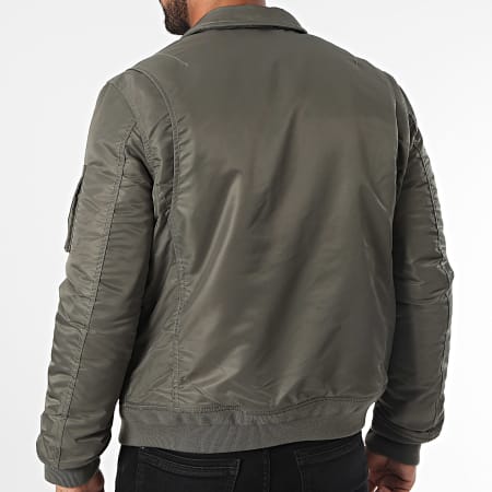 Schott NYC - Veste Bomber 210100RS Gris