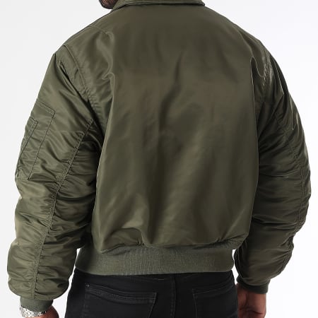 Schott NYC - Veste Bomber 21090RS Vert Kaki