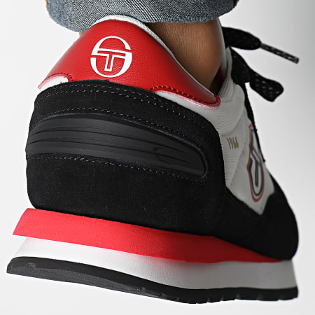 Sergio Tacchini - Venezia Sneakers STM413000 Negro Blanco Rojo