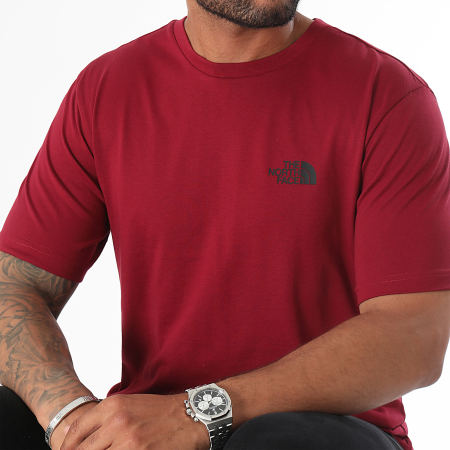 The North Face - Tee Shirt Simple Dome A87NG Bordeaux