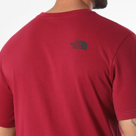 The North Face - Tee Shirt Simple Dome A87NG Bordeaux