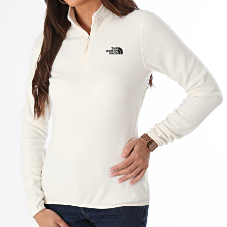 The North Face - Glacier Vrouwen Fleece Zip Sweat A855M Beige