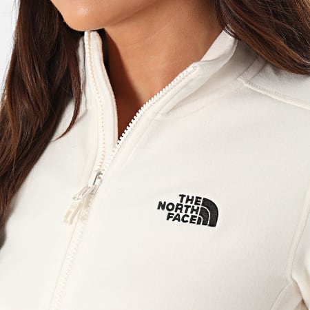 The North Face - Glacier Vrouwen Fleece Sweatshirt met rits A855O Beige