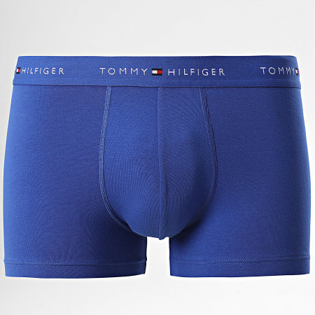 Tommy Hilfiger - Set di 3 boxer 3438 blu reale rosso nero