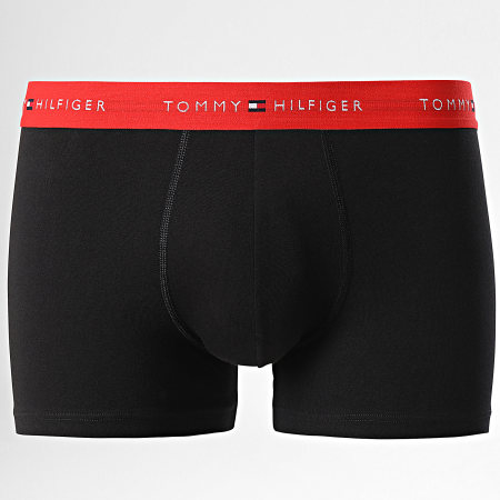 Tommy Hilfiger - Set De 3 Boxers 3438 Azul Real Rojo Negro