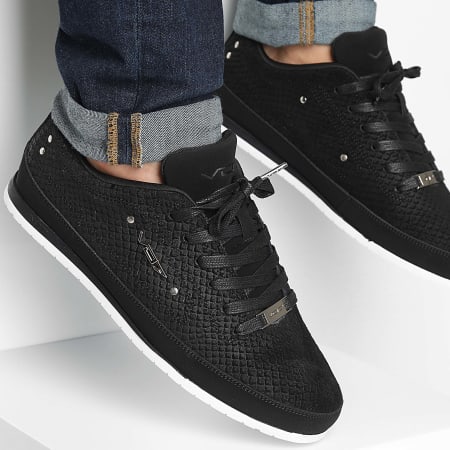 VO7 - Yacht Python Zwarte Sneakers