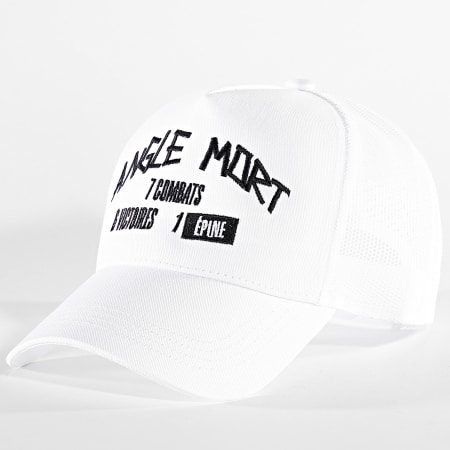 Angle Mort - Cappello trucker da combattimento bianco