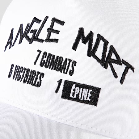 Angle Mort - Cappello trucker da combattimento bianco