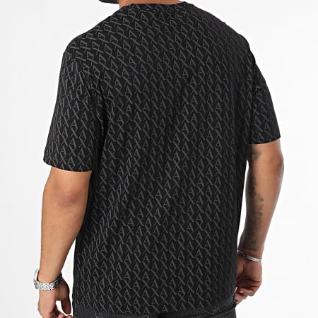 Armani Exchange - T-shirt 8NZTCW-ZJH4Z Zwart Grijs