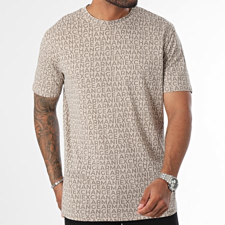 Armani Exchange - Camiseta 6DZTJA-ZJH4Z Beige Marrón