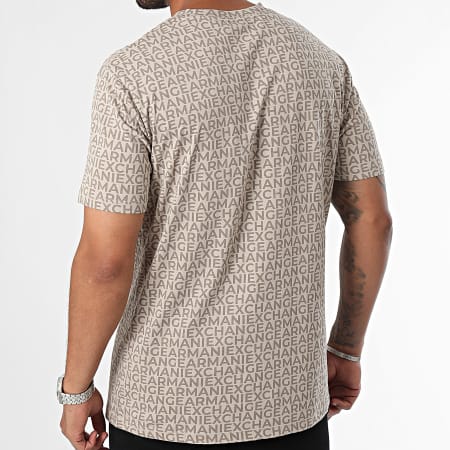 Armani Exchange - Tee Shirt 6DZTJA-ZJH4Z Beige Marron