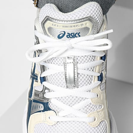 Asics - Cestini Gel Nimbus 9 1202A278 Bianco Light Indigo