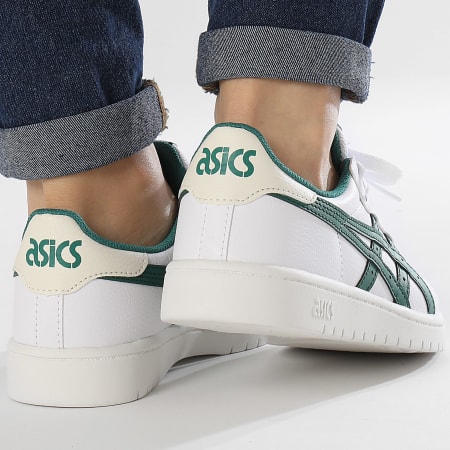 Asics - Japón S GS Mujer Zapatillas 1204A007 Blanco Jaspe Verde