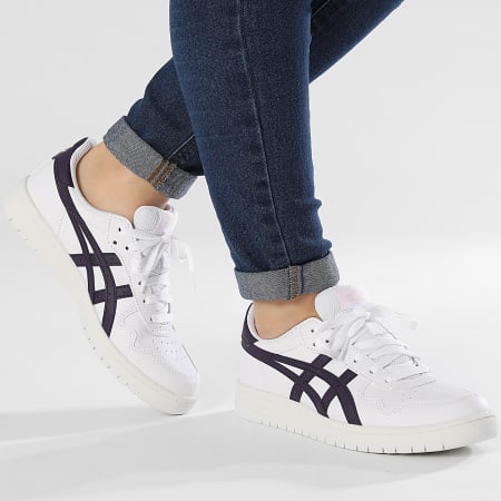 Asics - Japón S GS Mujer Zapatillas 1204A007 Blanco Sombra Nocturna