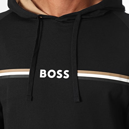 BOSS - Sweat Capuche Authentic Hoodie 50521766 Noir