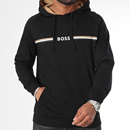 BOSS - Sudadera con capucha Authentic 50521766 Negro