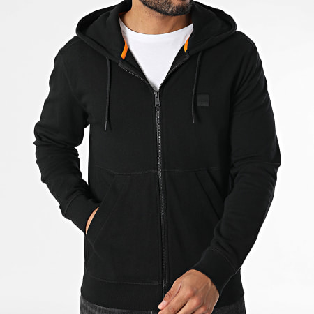 BOSS - Zipped Hoodie Zetalky 50508578 Black - Ryses