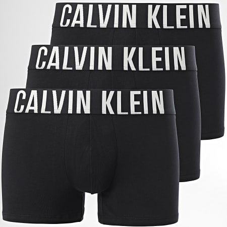 Calvin Klein - Set di 3 boxer NB3609 Nero