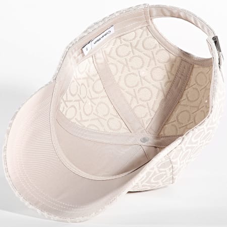 Calvin Klein - Gorra Monogram Jacquard 2032 Beige