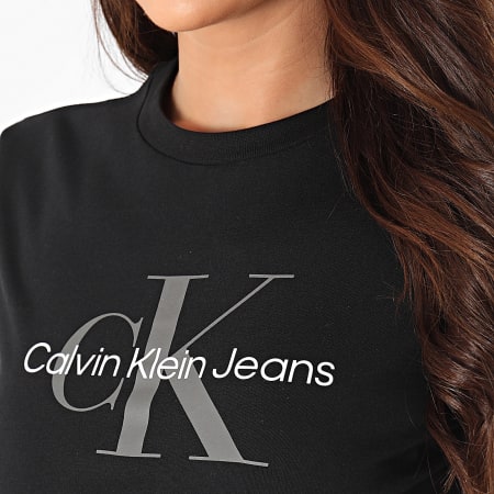 Calvin Klein - Dames-T-shirt L260 Zwart