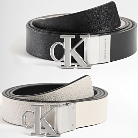 Calvin Klein - Damesriem Mono Reversible 2290 Zwart Beige