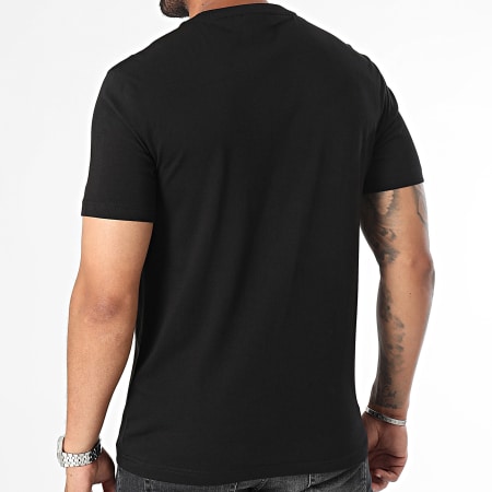 Calvin Klein - Camiseta Raised Line Logo 3587 Negro