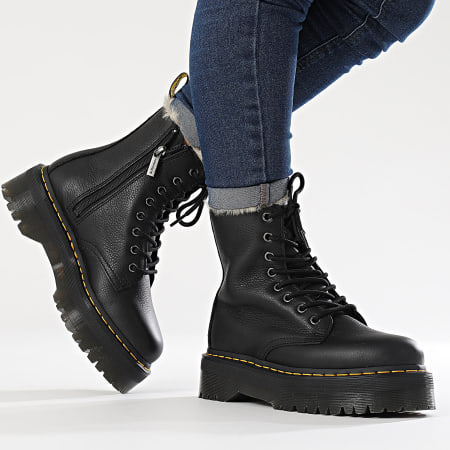 Dr Martens - Dameslaarzen Jadon FL 25637001 Zwart