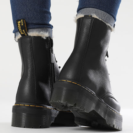 Dr Martens - Dameslaarzen Jadon FL 25637001 Zwart