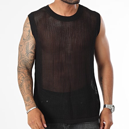 Frilivin - Camiseta de tirantes negra