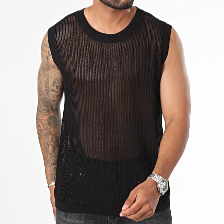 Frilivin - Camiseta de tirantes negra