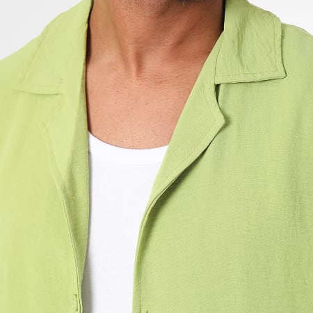 Frilivin - Ensemble Chemise Manches Courtes Et Pantalon Vert Clair