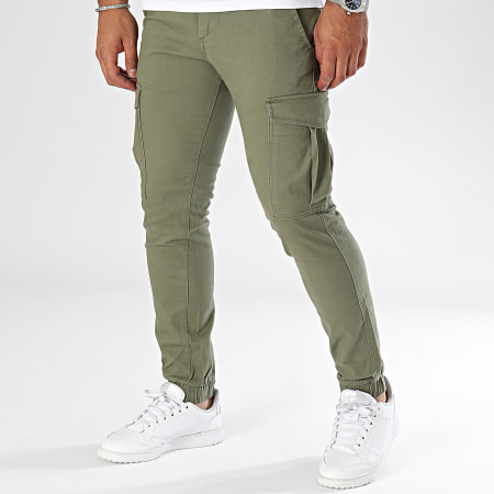 Jack And Jones - Marco Joe Pantalones Cargo Caqui Verde