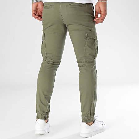 Jack And Jones - Marco Joe Cargo Broek Khaki Groen