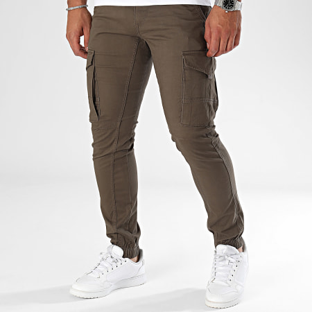 Pantalones Cargo Paul Flake Verde Caqui Oscuro
