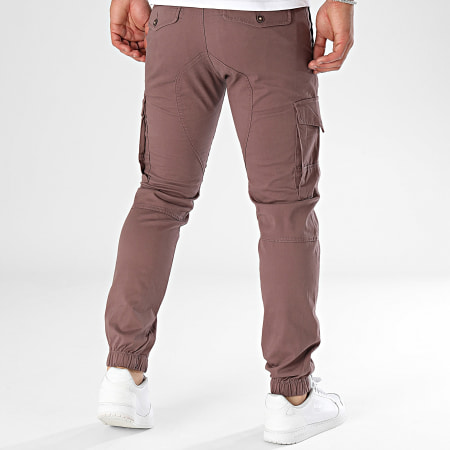 Jack And Jones - Paul Flake Taupe Roze Cargo Broek