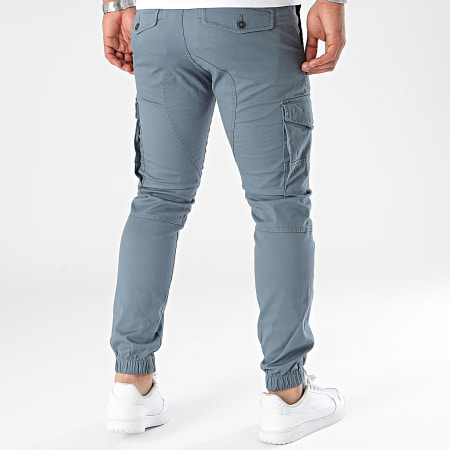 Jack And Jones - Pantalón cargo azul claro Paul Flake