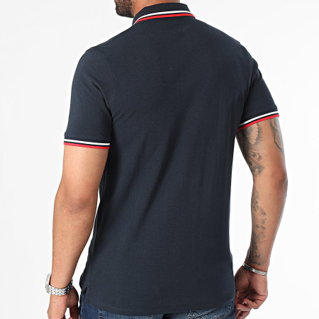 Jack And Jones - Set van 2 Paulos polo's met korte mouwen donkergroen marinezwart