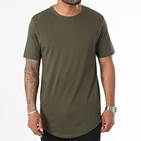 Jack And Jones - Tee Shirt Oversize Noa Vert Kaki