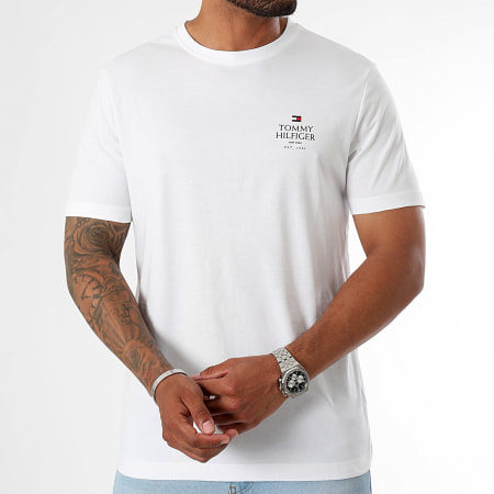 Tommy Hilfiger - Camiseta Stack 6500 Blanca